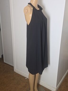 Willow & Thread Black Sleeveless Halter Dress - XL